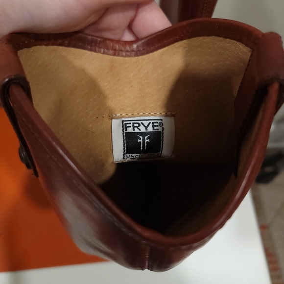 Brown Frye Melissa Boots 5.5 B - Picture 9 of 11